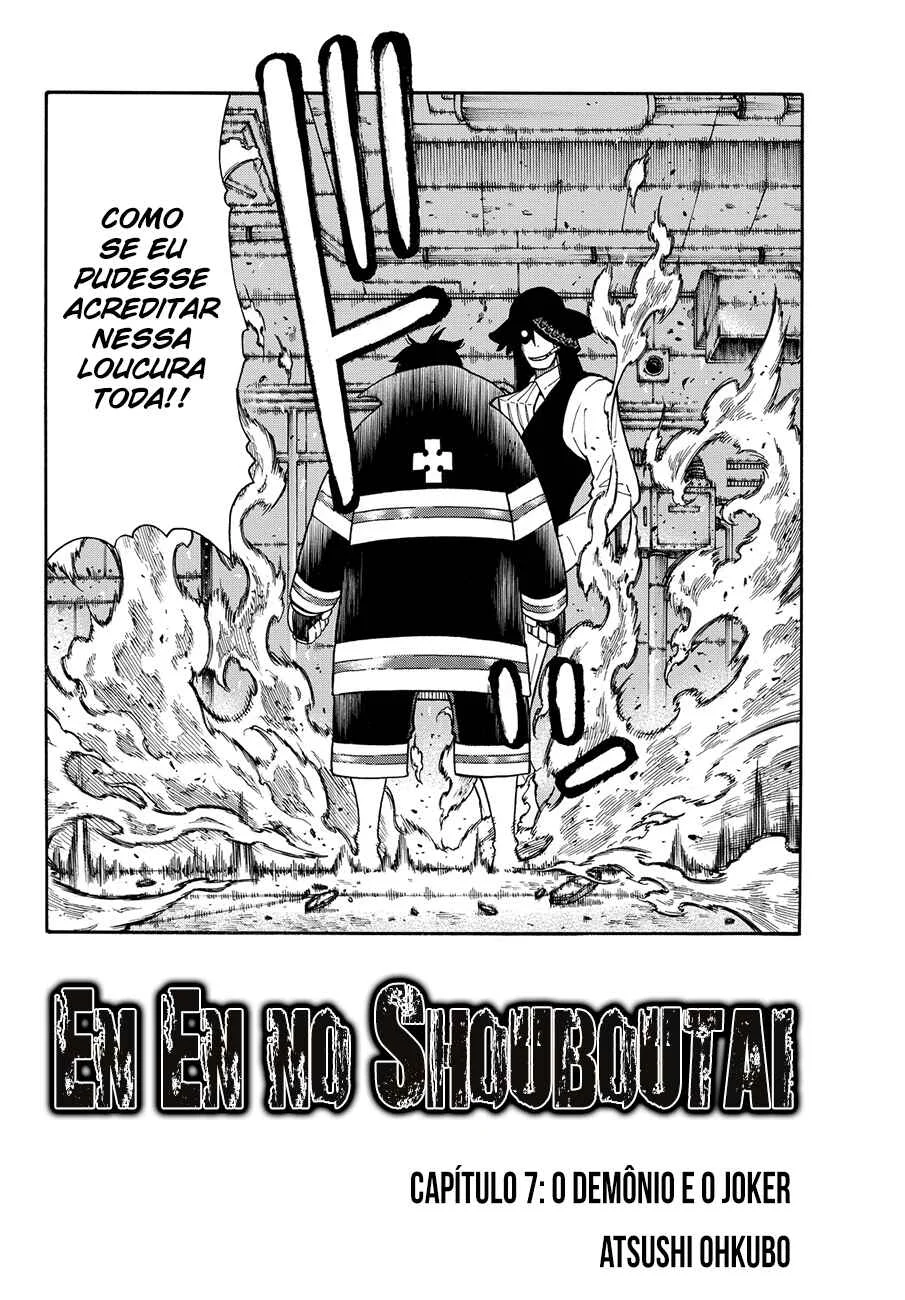 Fire Force Capítulo 2 – O Demônio, O Cavaleiro, E a Bruxa