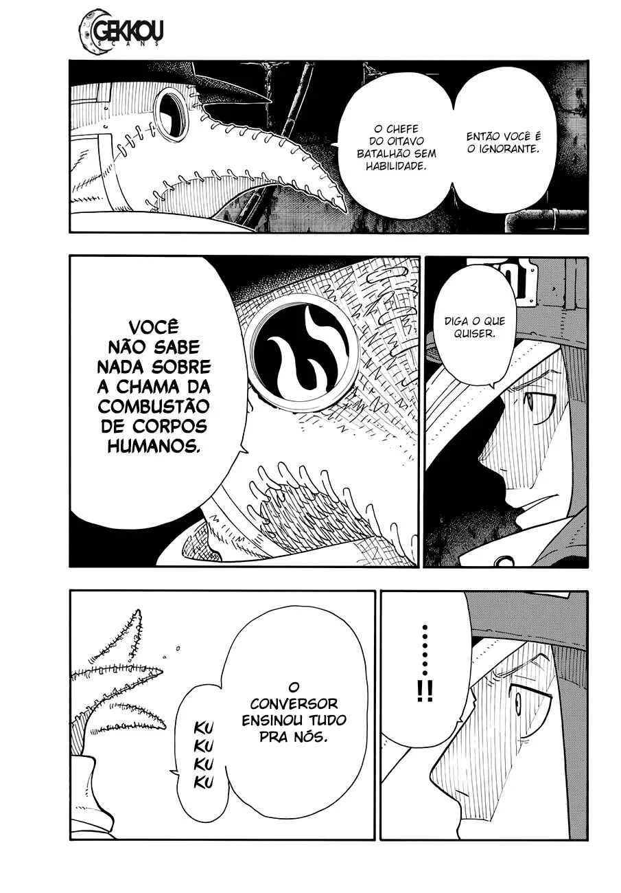Fire Force Capítulo 2 – O Demônio, O Cavaleiro, E a Bruxa