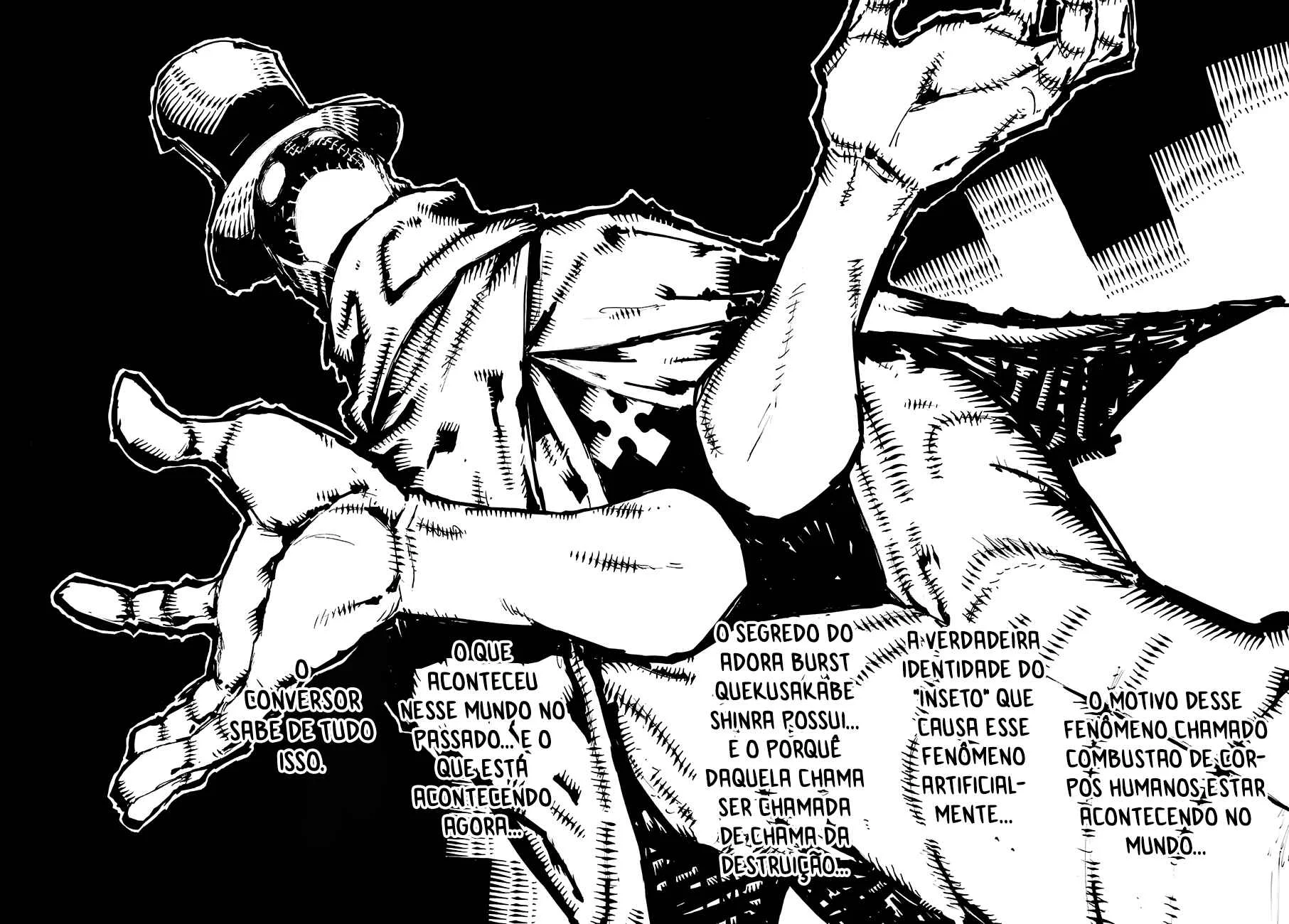 Fire Force Capítulo 2 – O Demônio, O Cavaleiro, E a Bruxa