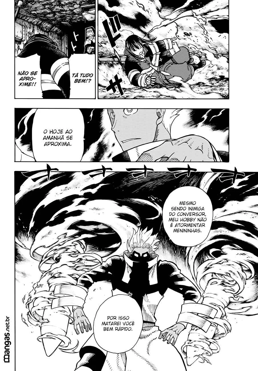 Fire Force Capítulo 2 – O Demônio, O Cavaleiro, E a Bruxa