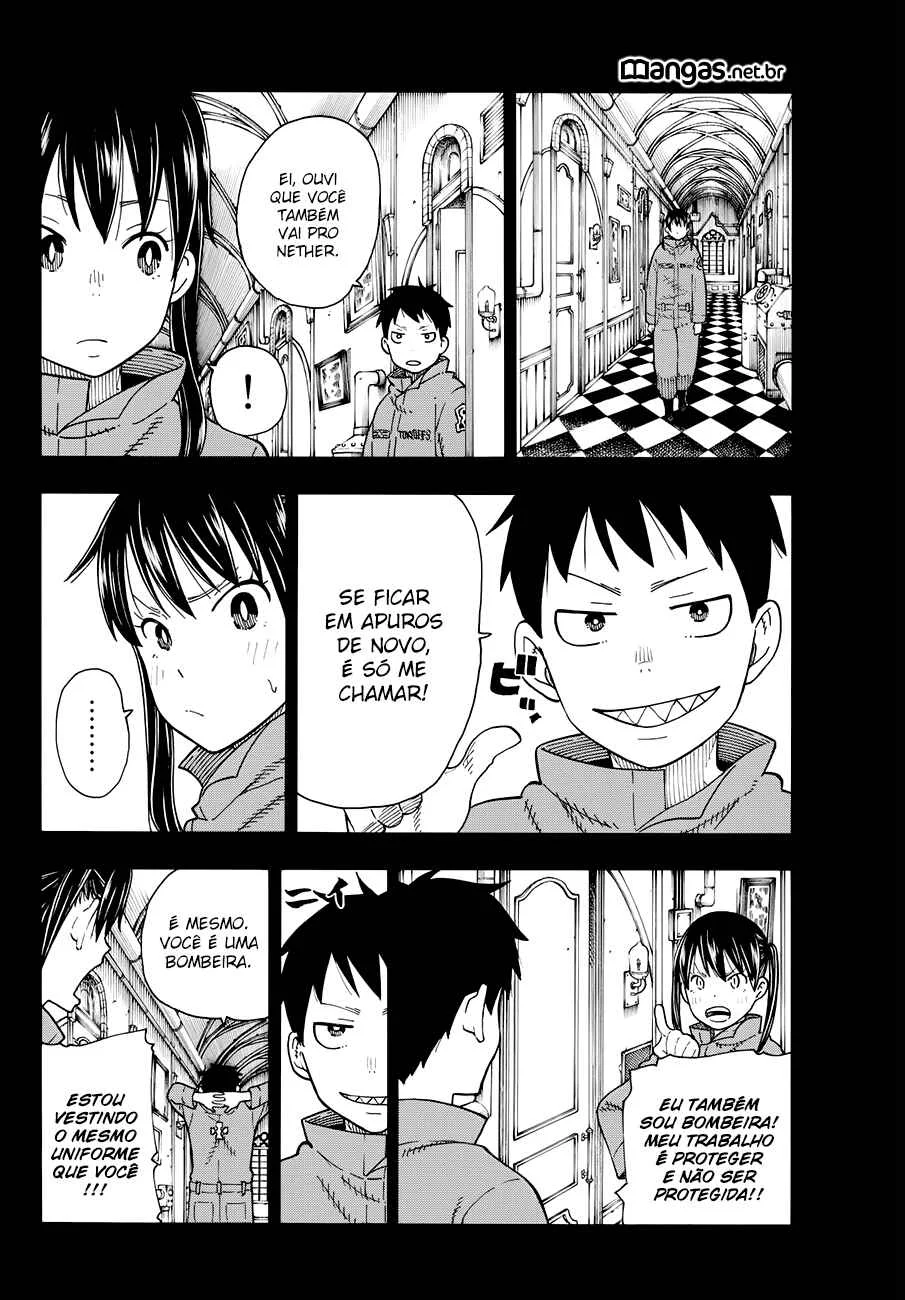 Fire Force Capítulo 2 – O Demônio, O Cavaleiro, E a Bruxa