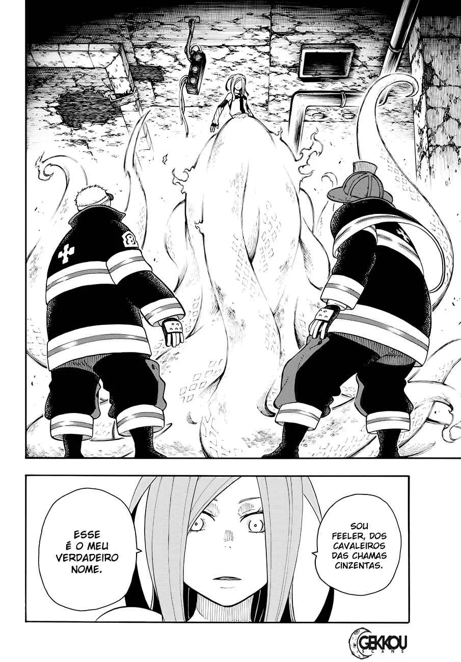 Fire Force Capítulo 2 – O Demônio, O Cavaleiro, E a Bruxa