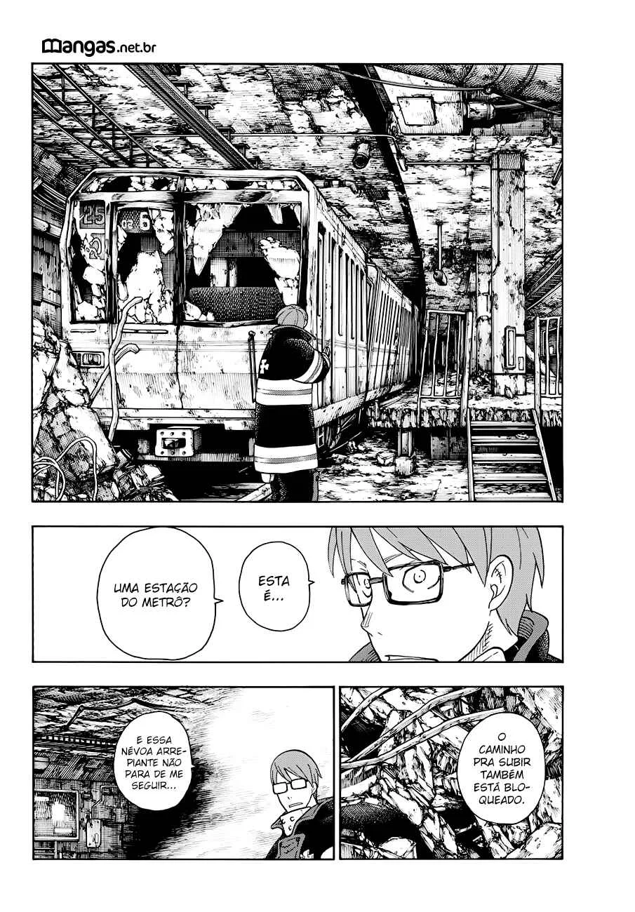 Fire Force Capítulo 2 – O Demônio, O Cavaleiro, E a Bruxa
