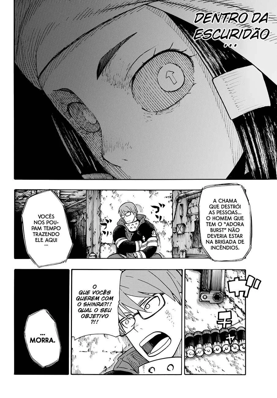 Fire Force Capítulo 2 – O Demônio, O Cavaleiro, E a Bruxa