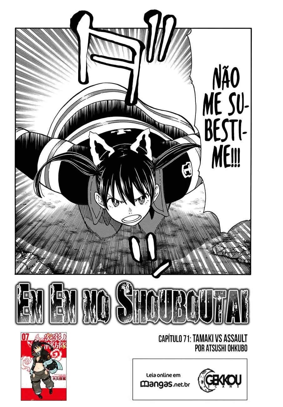 Fire Force Capítulo 2 – O Demônio, O Cavaleiro, E a Bruxa