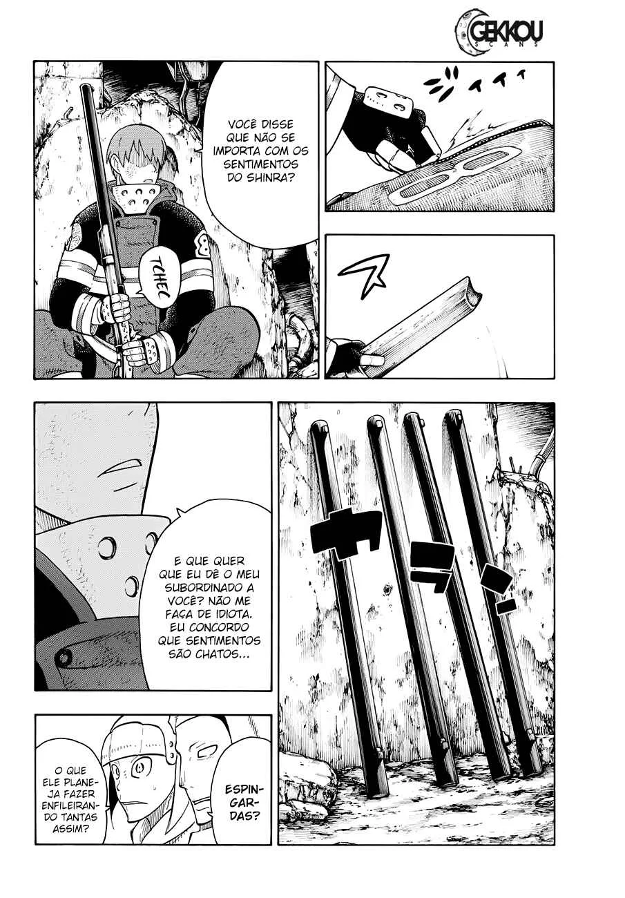 Fire Force Capítulo 2 – O Demônio, O Cavaleiro, E a Bruxa