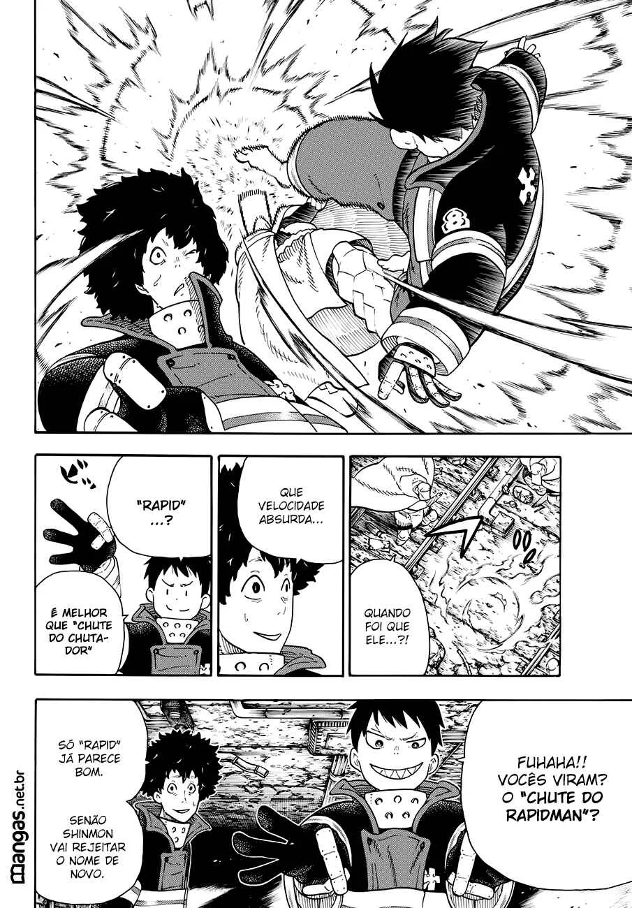 Fire Force Capítulo 2 – O Demônio, O Cavaleiro, E a Bruxa