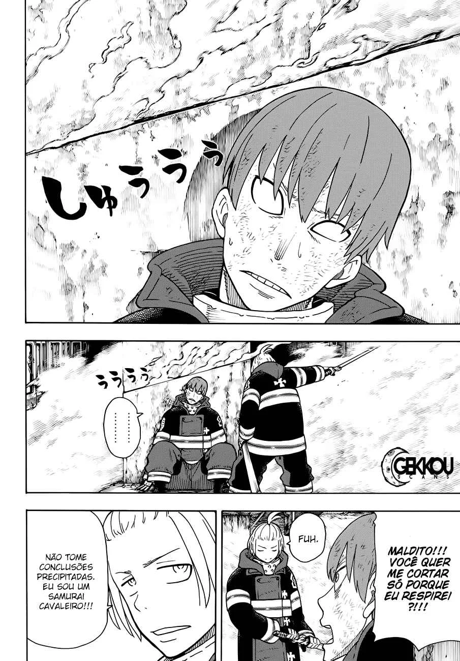 Fire Force Capítulo 2 – O Demônio, O Cavaleiro, E a Bruxa