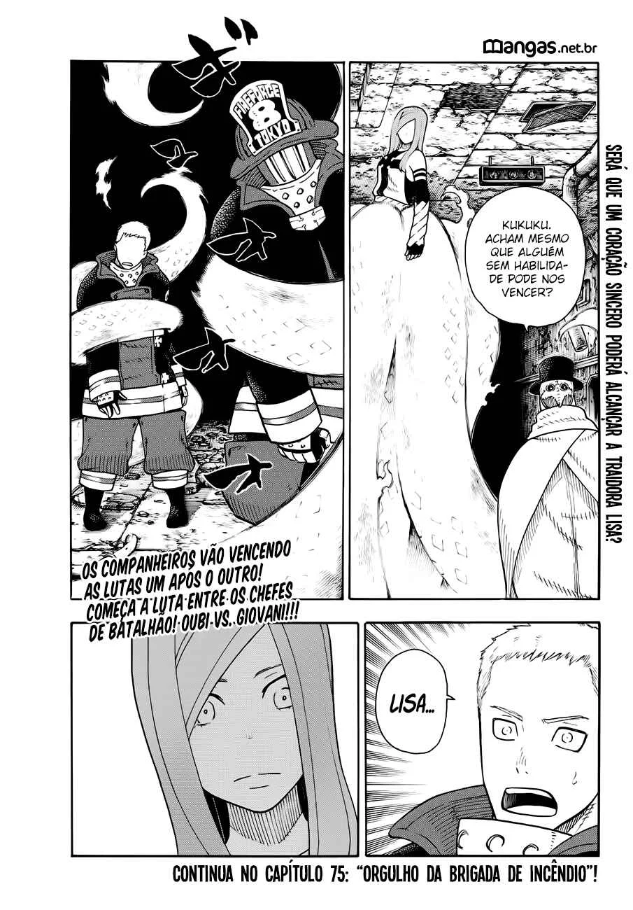 Fire Force Capítulo 2 – O Demônio, O Cavaleiro, E a Bruxa