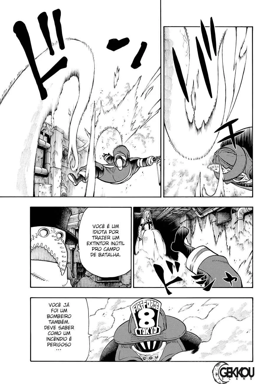 Fire Force Capítulo 2 – O Demônio, O Cavaleiro, E a Bruxa