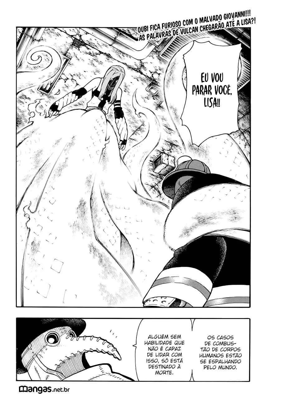 Fire Force Capítulo 2 – O Demônio, O Cavaleiro, E a Bruxa