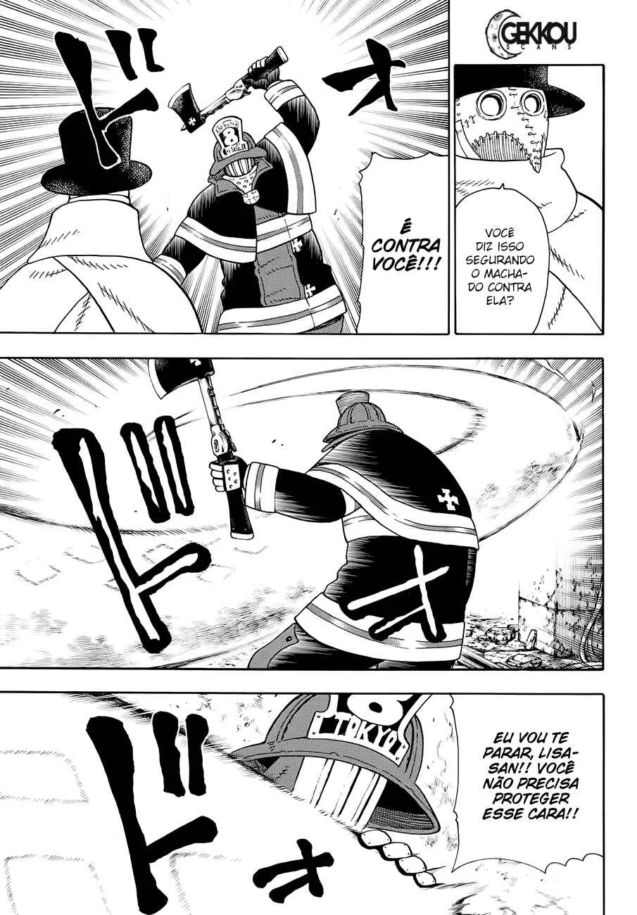 Fire Force Capítulo 2 – O Demônio, O Cavaleiro, E a Bruxa