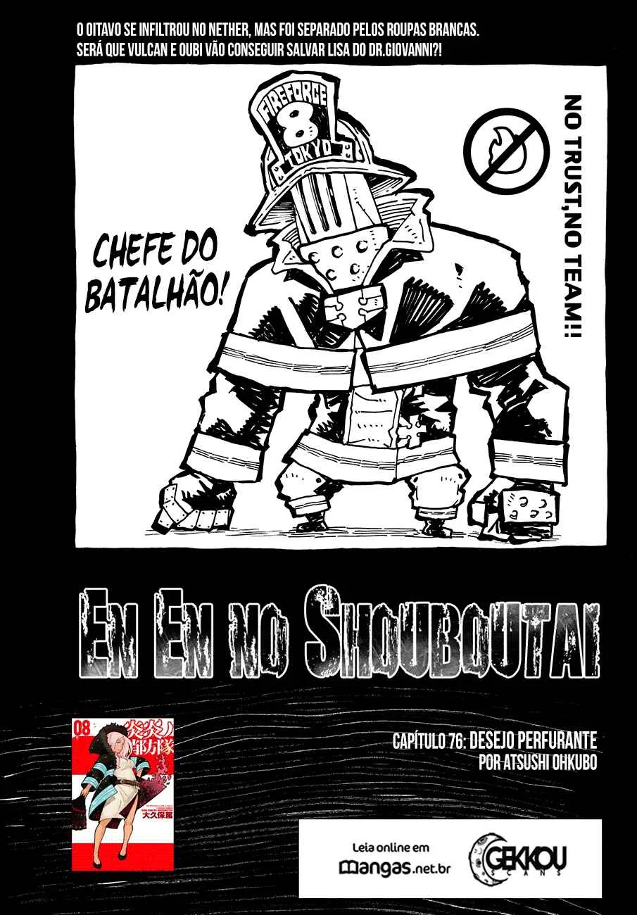 Fire Force Capítulo 2 – O Demônio, O Cavaleiro, E a Bruxa