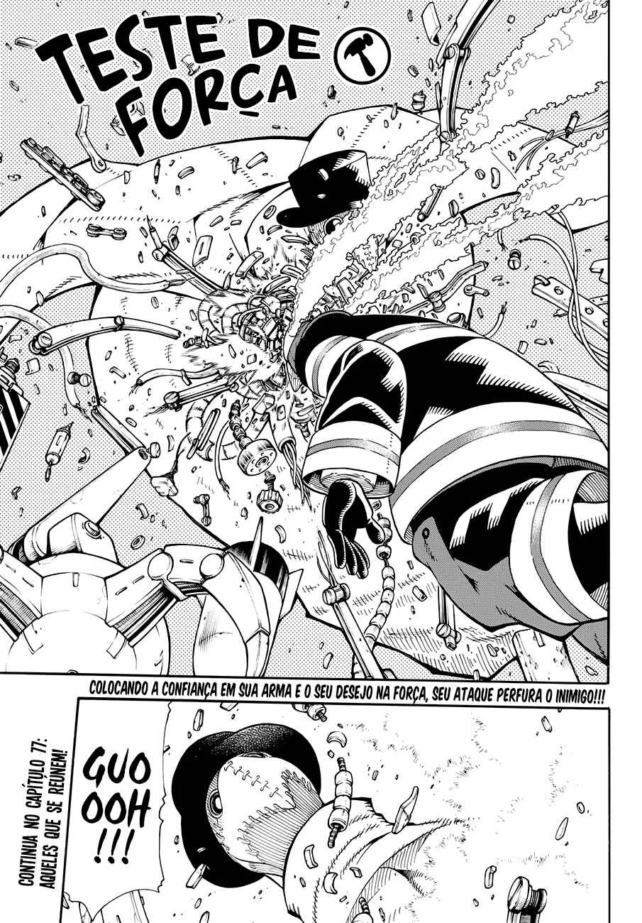 Fire Force Capítulo 2 – O Demônio, O Cavaleiro, E a Bruxa