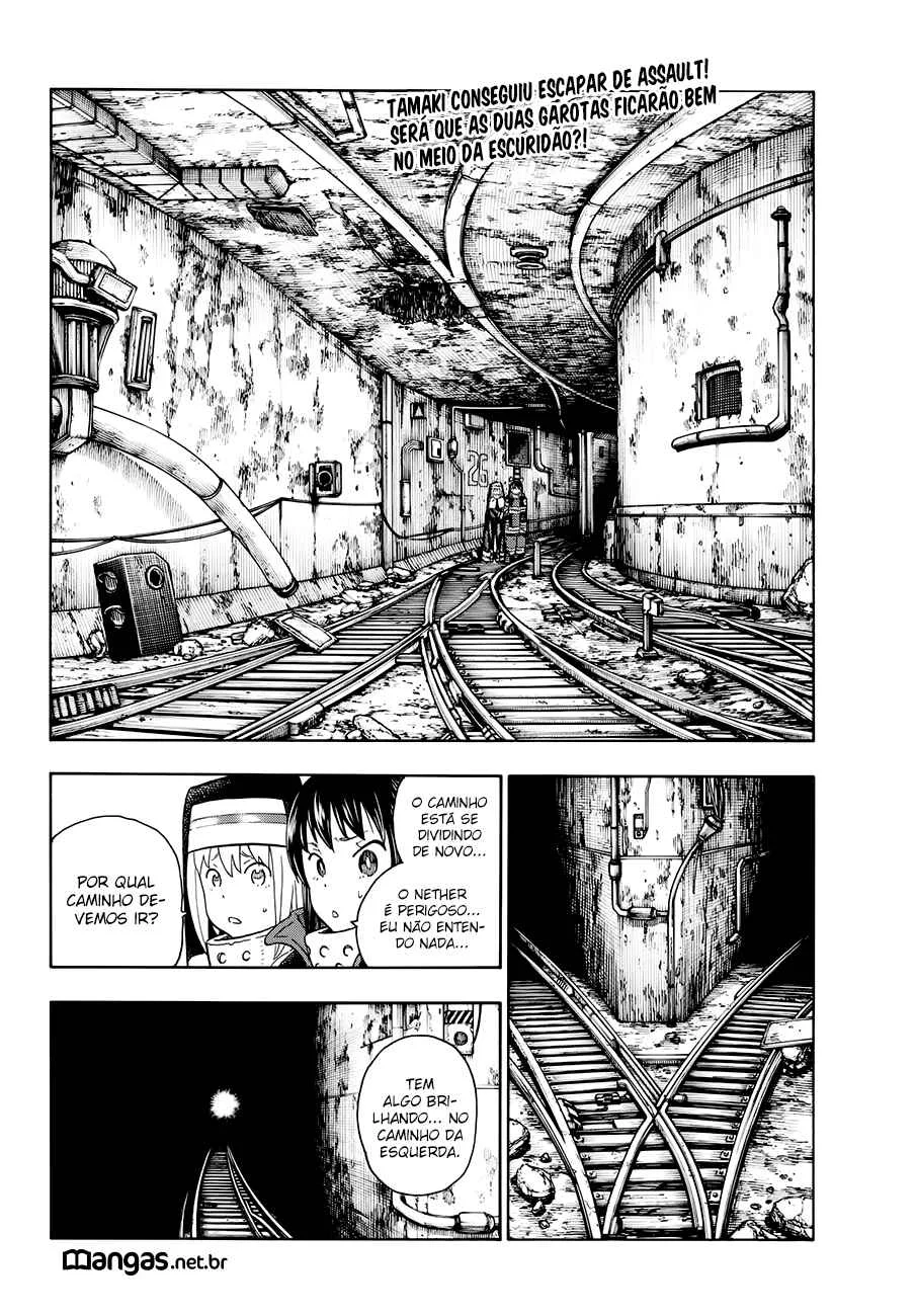 Fire Force Capítulo 2 – O Demônio, O Cavaleiro, E a Bruxa