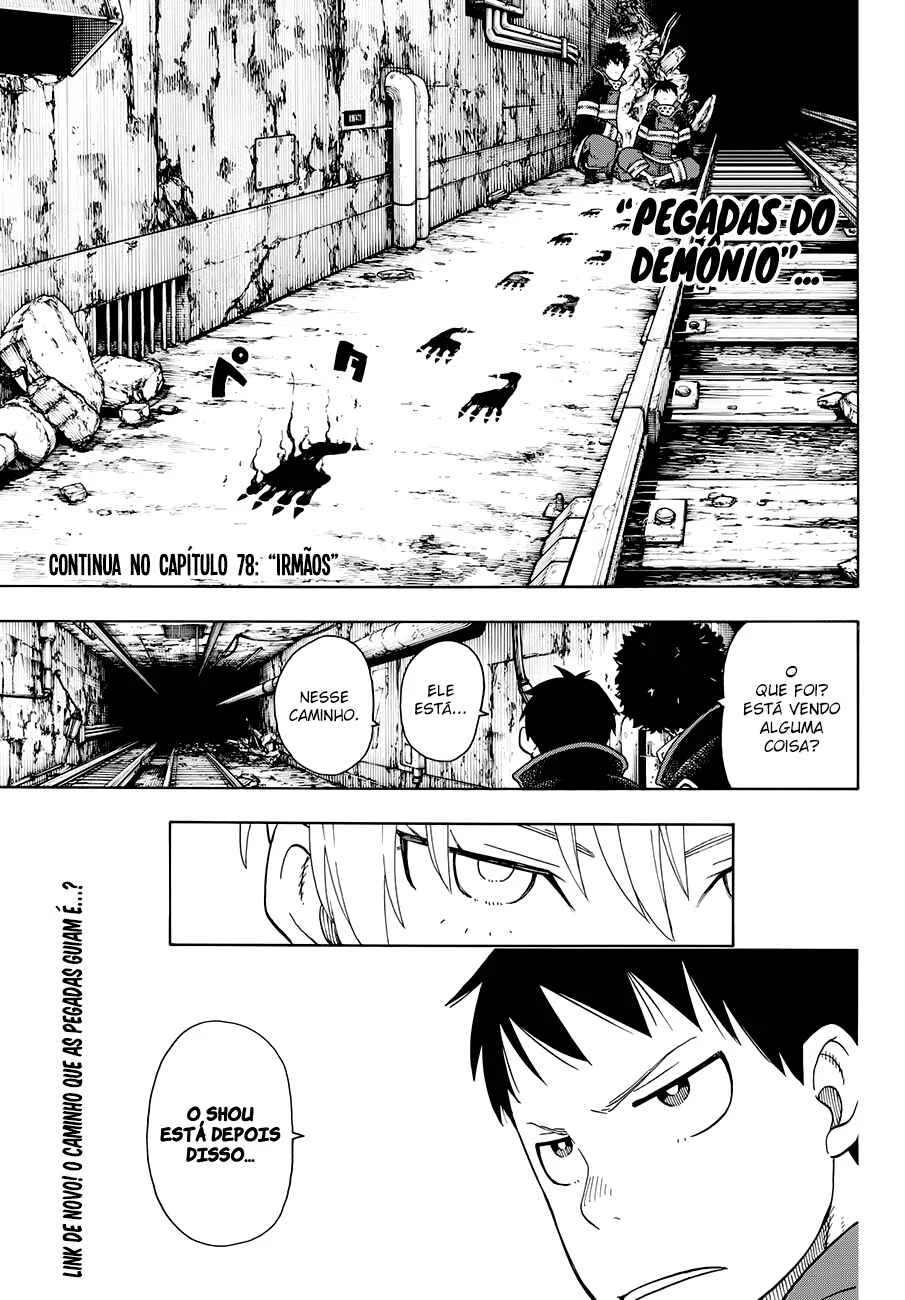 Fire Force Capítulo 2 – O Demônio, O Cavaleiro, E a Bruxa