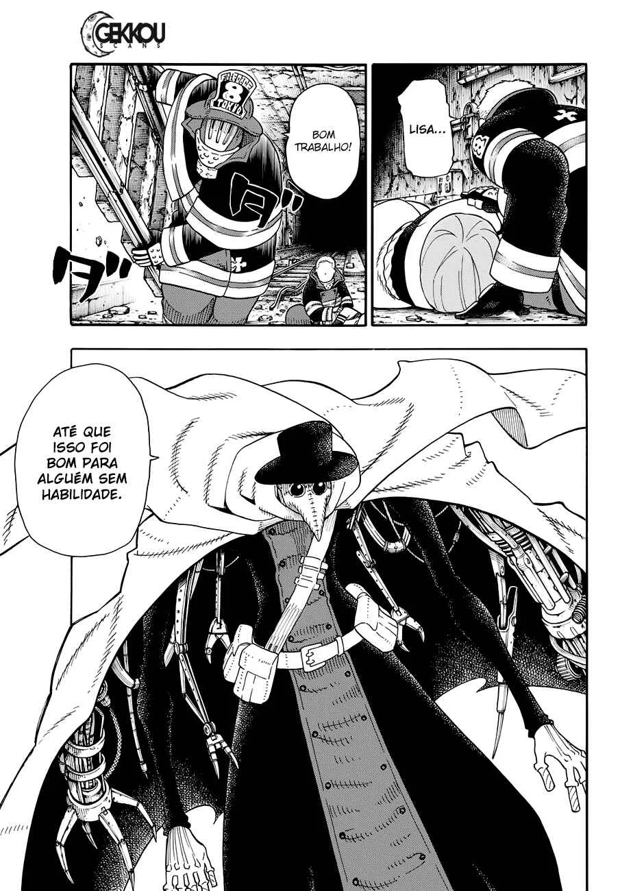 Fire Force Capítulo 2 – O Demônio, O Cavaleiro, E a Bruxa