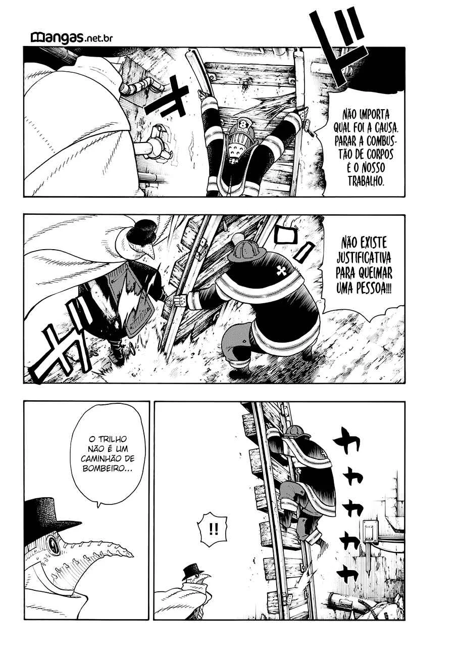 Fire Force Capítulo 2 – O Demônio, O Cavaleiro, E a Bruxa