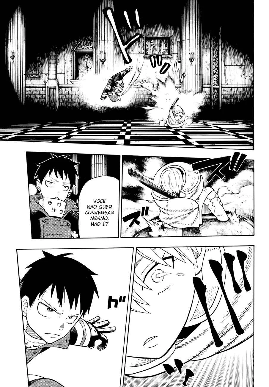 Fire Force Capítulo 2 – O Demônio, O Cavaleiro, E a Bruxa