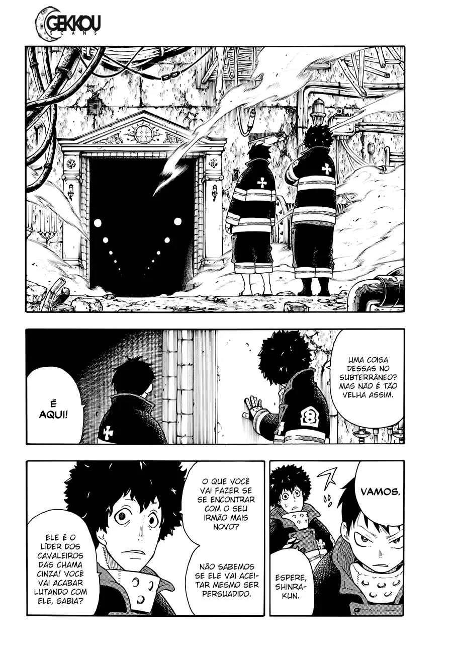 Fire Force Capítulo 2 – O Demônio, O Cavaleiro, E a Bruxa
