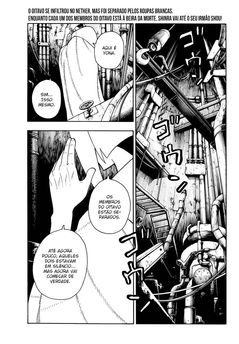 Fire Force Capítulo 2 – O Demônio, O Cavaleiro, E a Bruxa