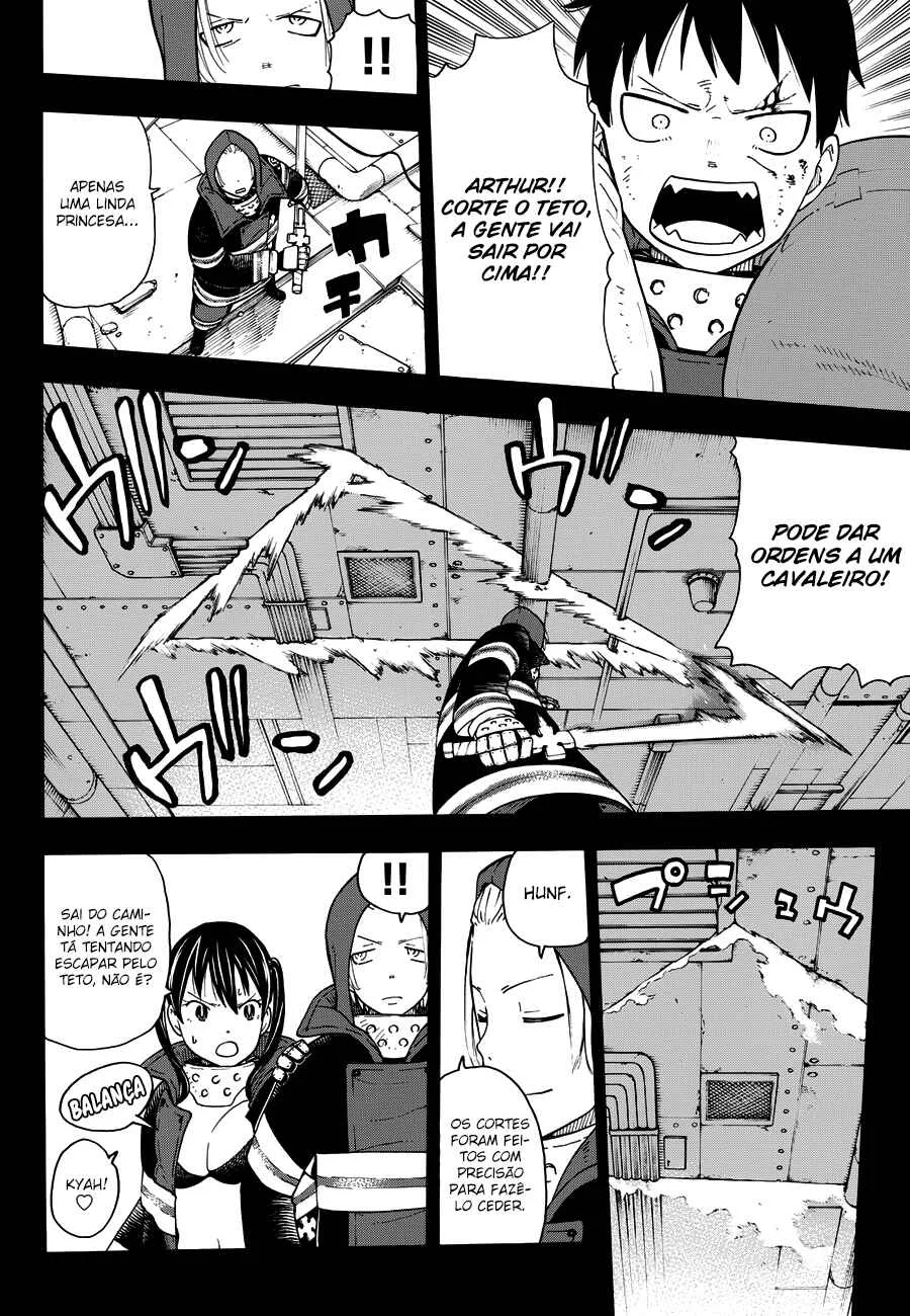 Fire Force Capítulo 2 – O Demônio, O Cavaleiro, E a Bruxa