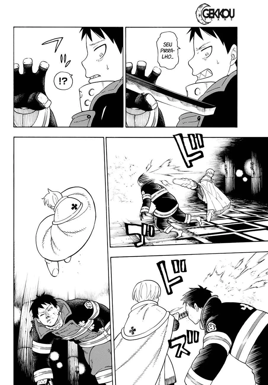 Fire Force Capítulo 2 – O Demônio, O Cavaleiro, E a Bruxa