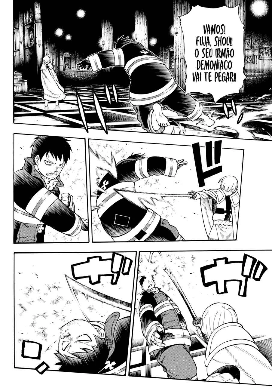 Fire Force Capítulo 2 – O Demônio, O Cavaleiro, E a Bruxa