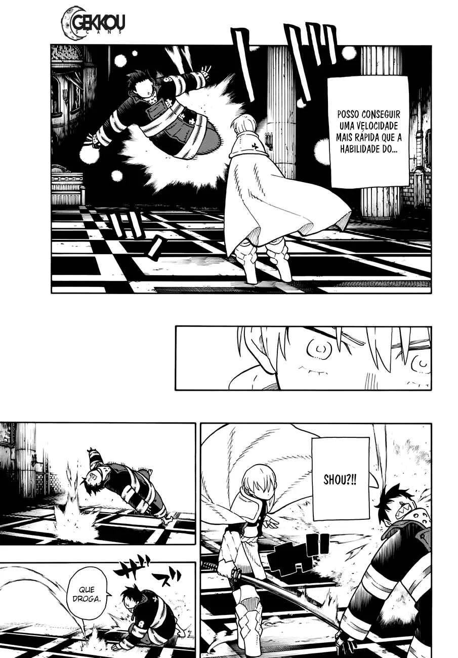 Fire Force Capítulo 2 – O Demônio, O Cavaleiro, E a Bruxa