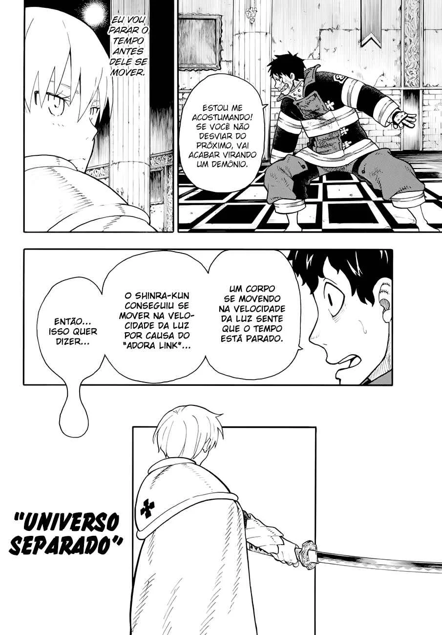 Fire Force Capítulo 2 – O Demônio, O Cavaleiro, E a Bruxa