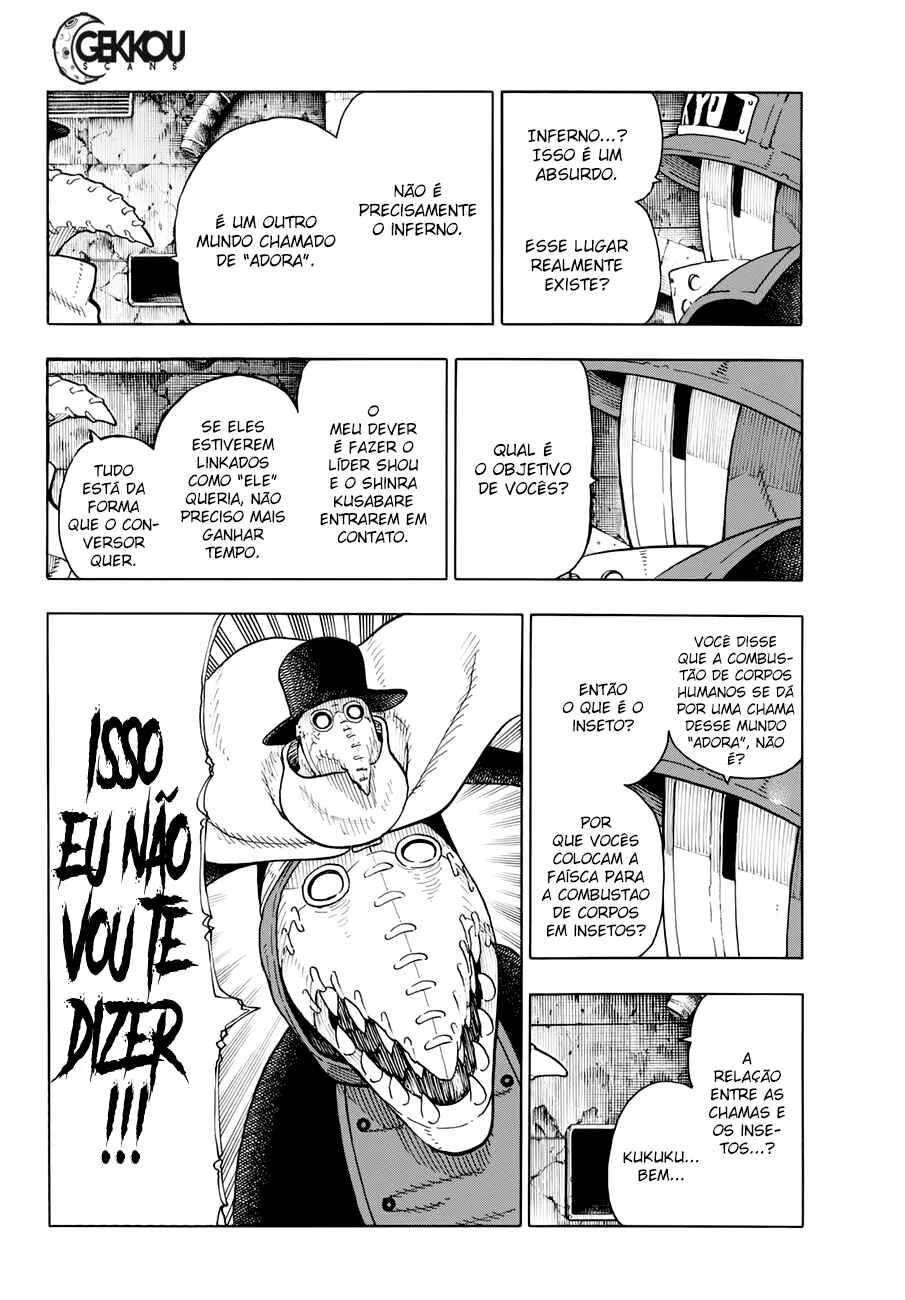 Fire Force Capítulo 2 – O Demônio, O Cavaleiro, E a Bruxa