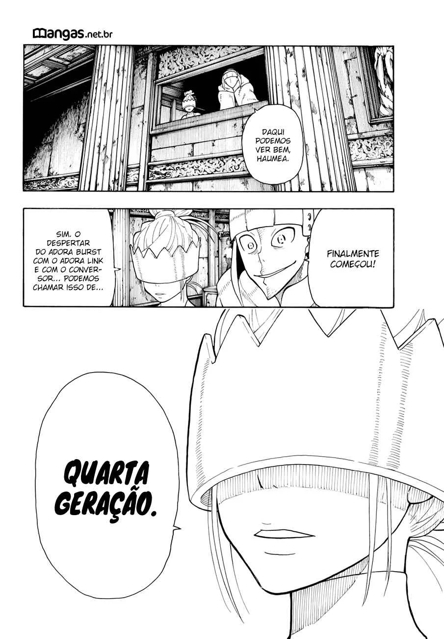 Fire Force Capítulo 2 – O Demônio, O Cavaleiro, E a Bruxa