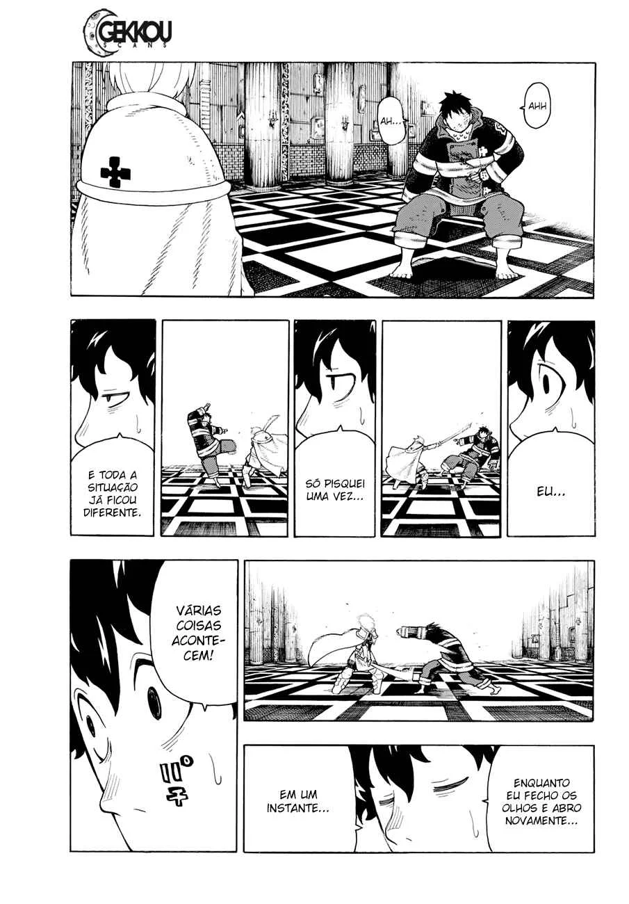 Fire Force Capítulo 2 – O Demônio, O Cavaleiro, E a Bruxa