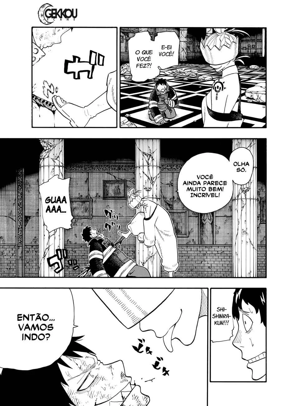 Fire Force Capítulo 2 – O Demônio, O Cavaleiro, E a Bruxa