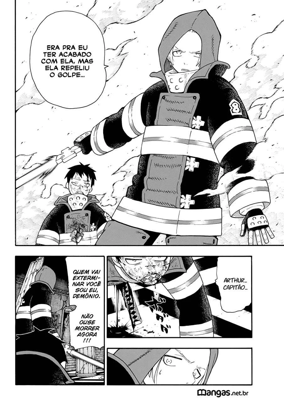Fire Force Capítulo 2 – O Demônio, O Cavaleiro, E a Bruxa