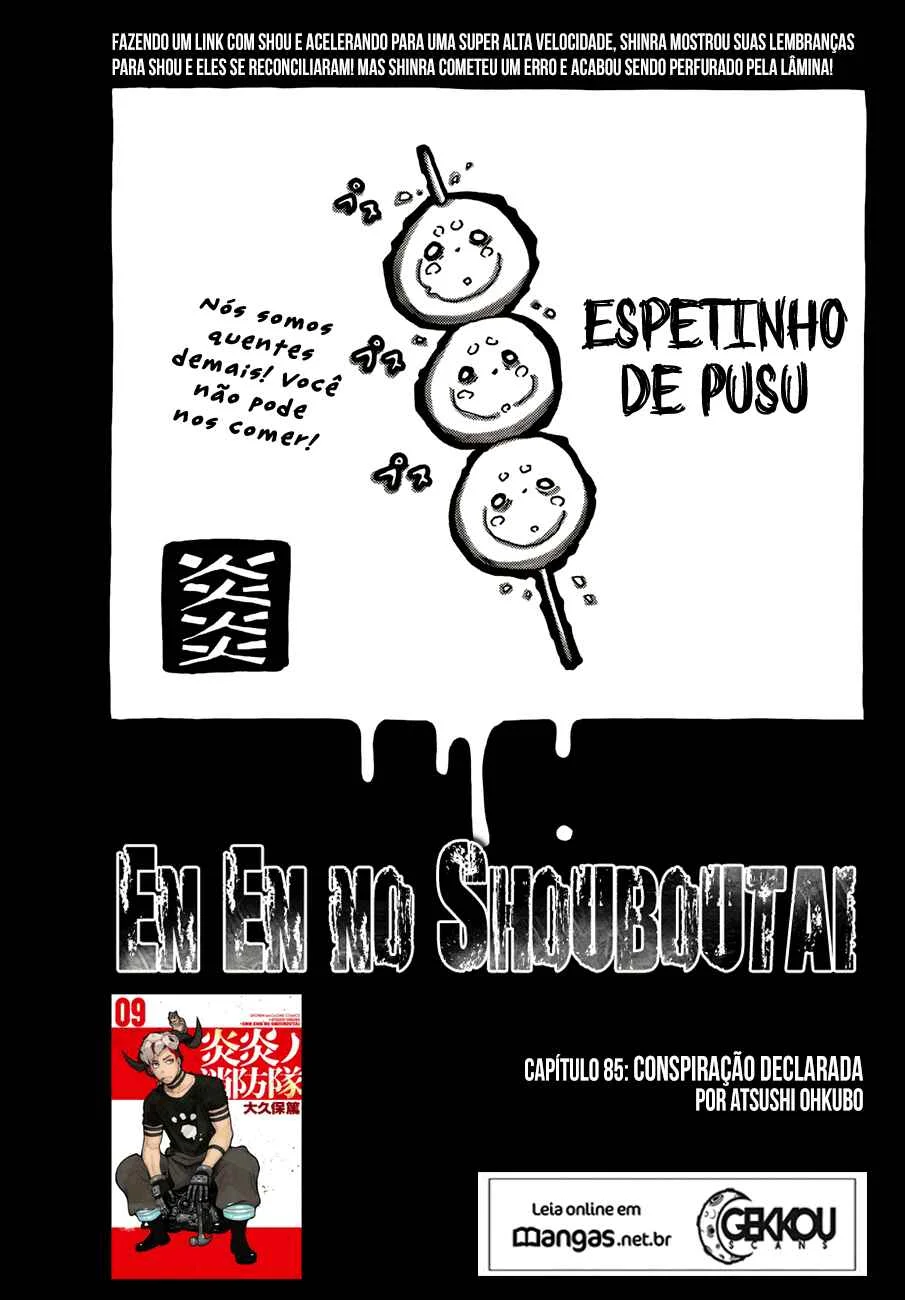 Fire Force Capítulo 2 – O Demônio, O Cavaleiro, E a Bruxa