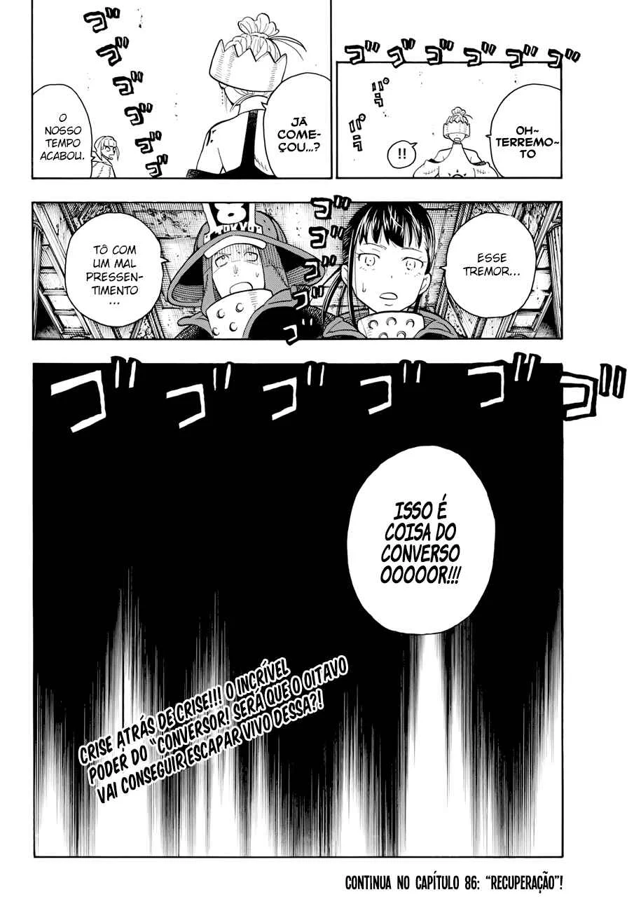 Fire Force Capítulo 2 – O Demônio, O Cavaleiro, E a Bruxa