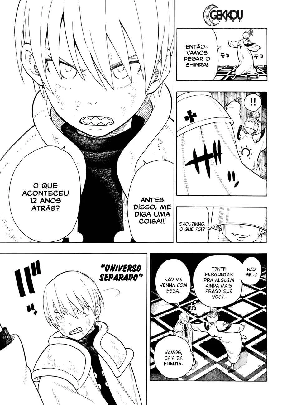 Fire Force Capítulo 2 – O Demônio, O Cavaleiro, E a Bruxa