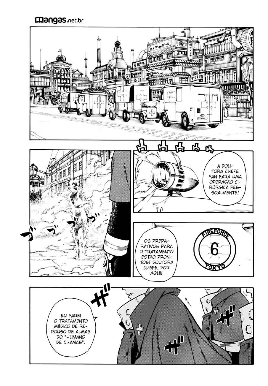 Fire Force Capítulo 2 – O Demônio, O Cavaleiro, E a Bruxa