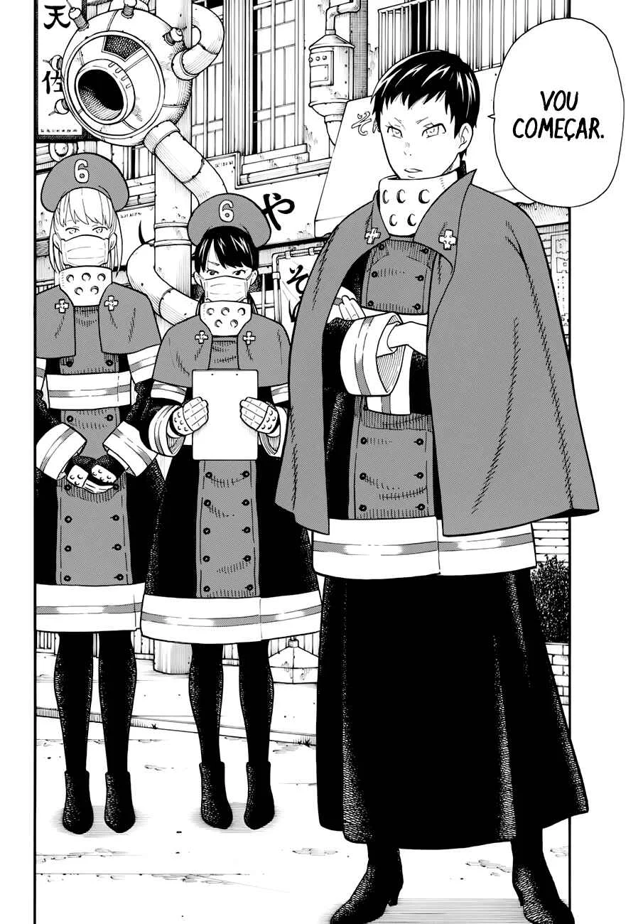 Fire Force Capítulo 2 – O Demônio, O Cavaleiro, E a Bruxa
