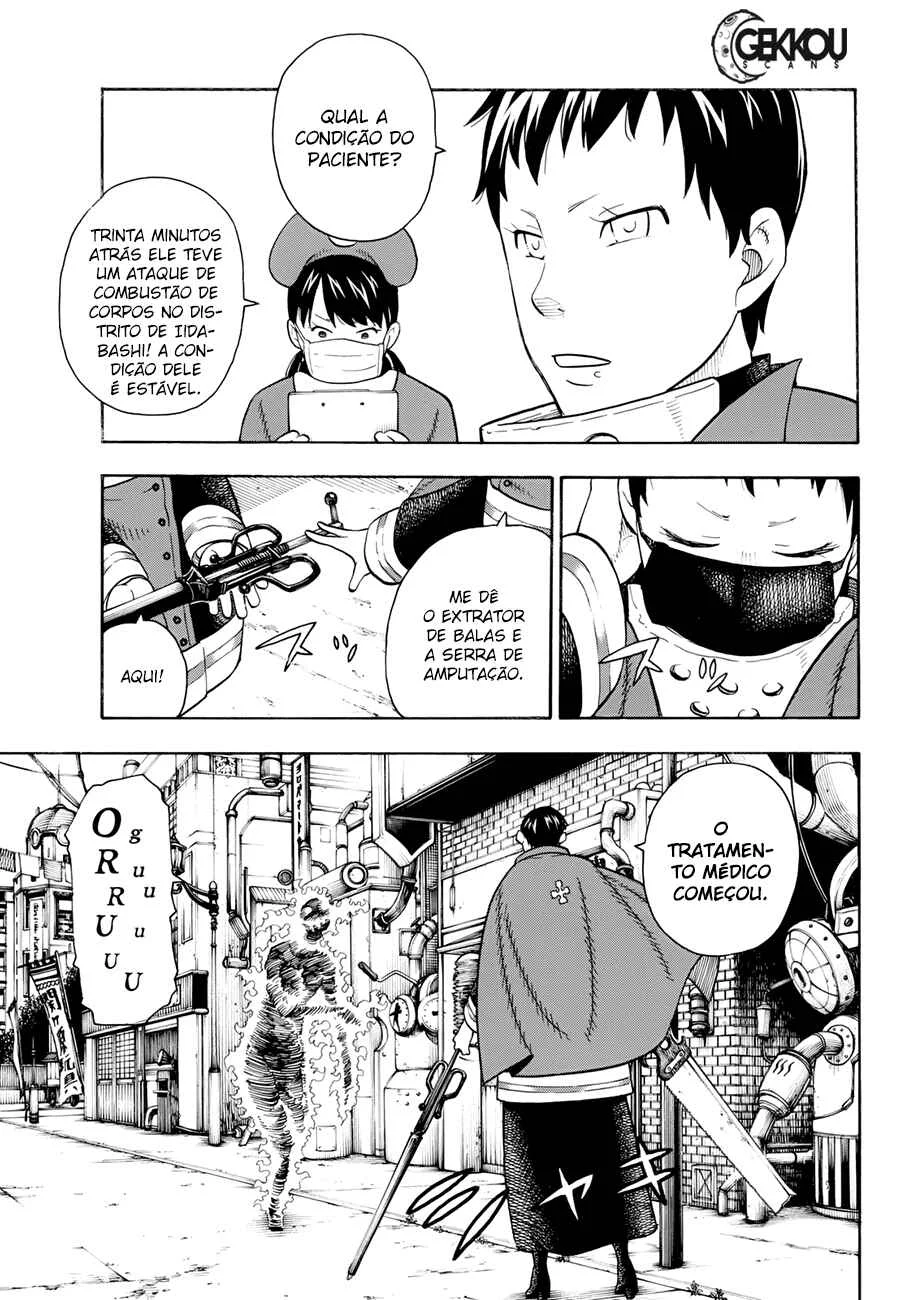 Fire Force Capítulo 2 – O Demônio, O Cavaleiro, E a Bruxa