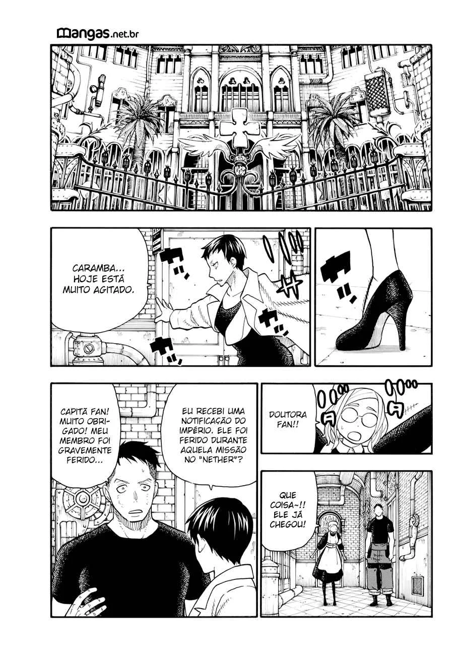 Fire Force Capítulo 2 – O Demônio, O Cavaleiro, E a Bruxa