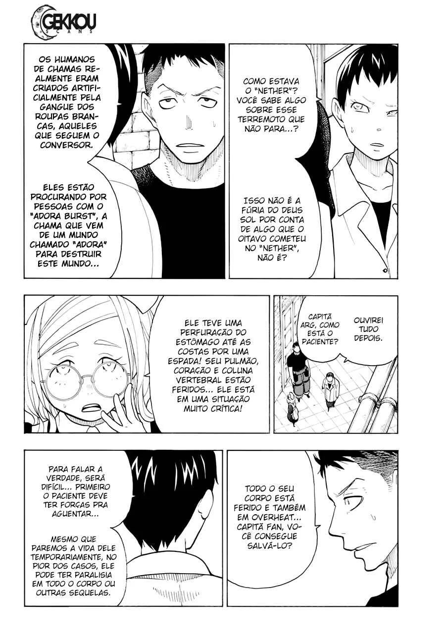 Fire Force Capítulo 2 – O Demônio, O Cavaleiro, E a Bruxa