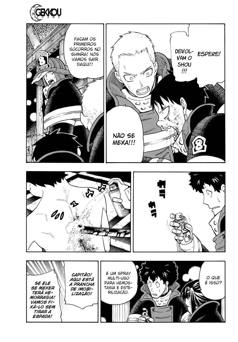 Fire Force Capítulo 2 – O Demônio, O Cavaleiro, E a Bruxa