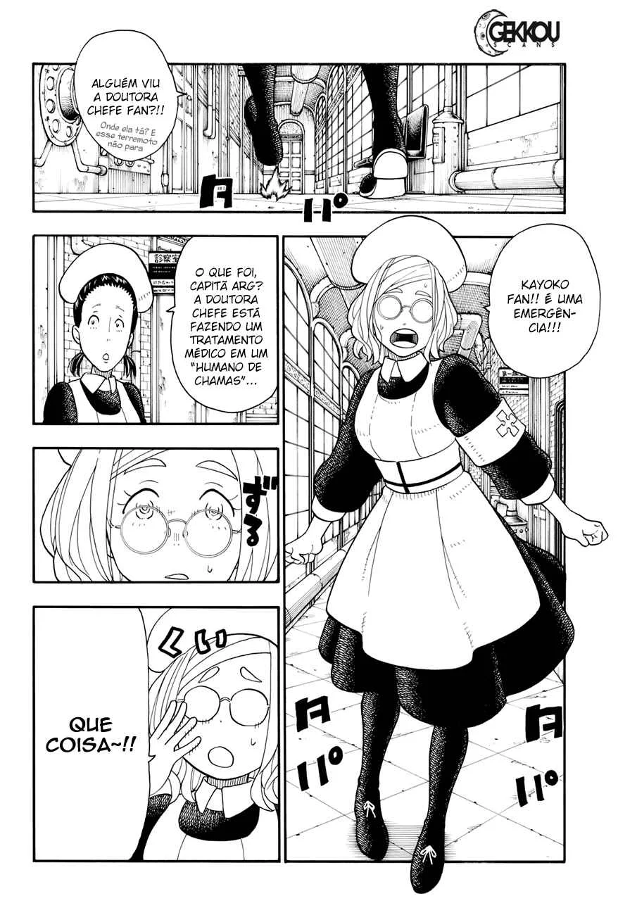 Fire Force Capítulo 2 – O Demônio, O Cavaleiro, E a Bruxa