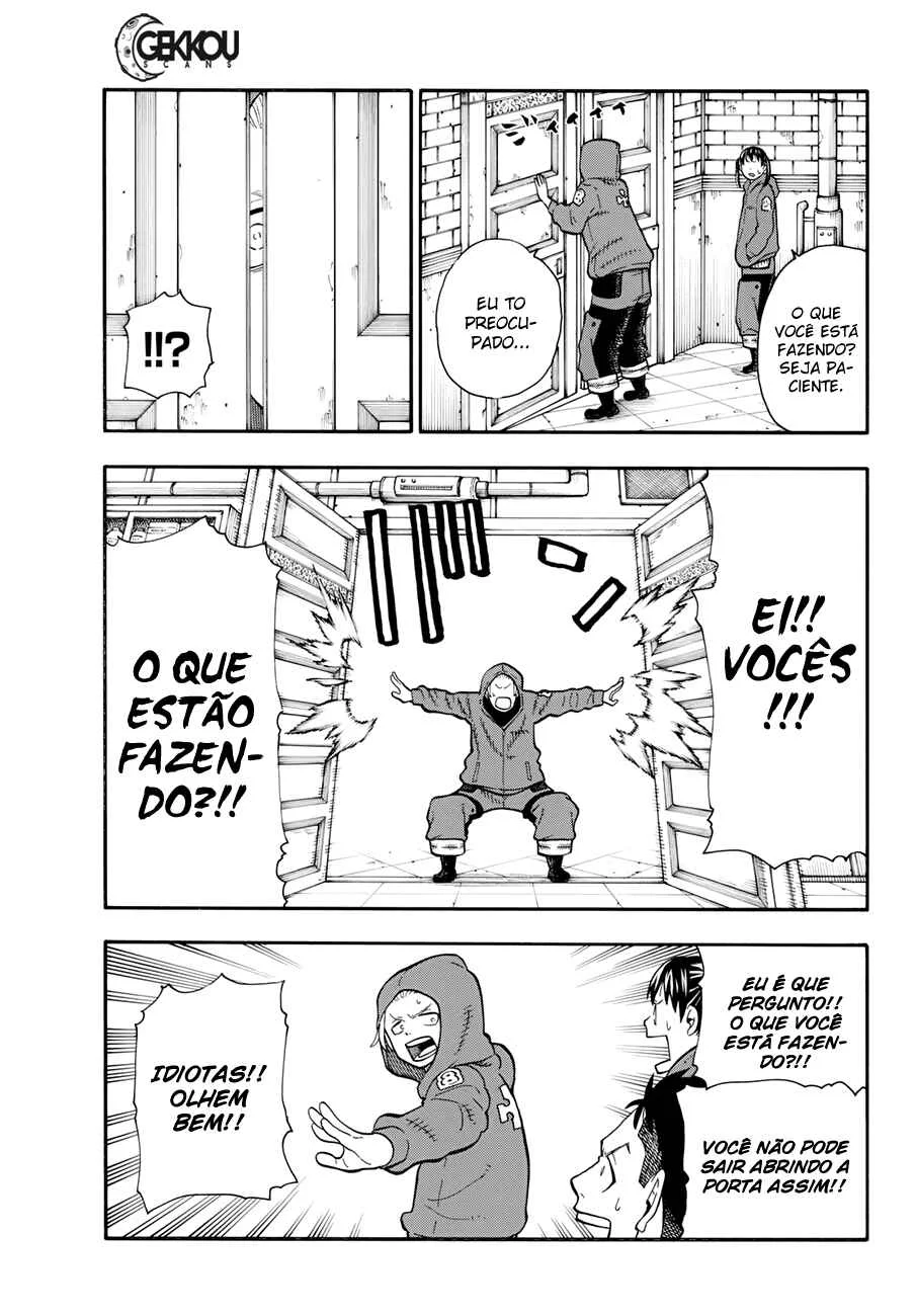 Fire Force Capítulo 2 – O Demônio, O Cavaleiro, E a Bruxa