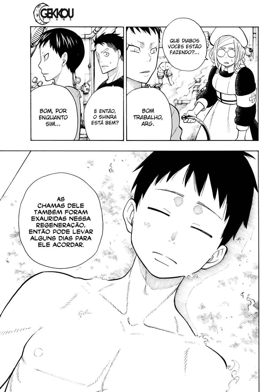 Fire Force Capítulo 2 – O Demônio, O Cavaleiro, E a Bruxa
