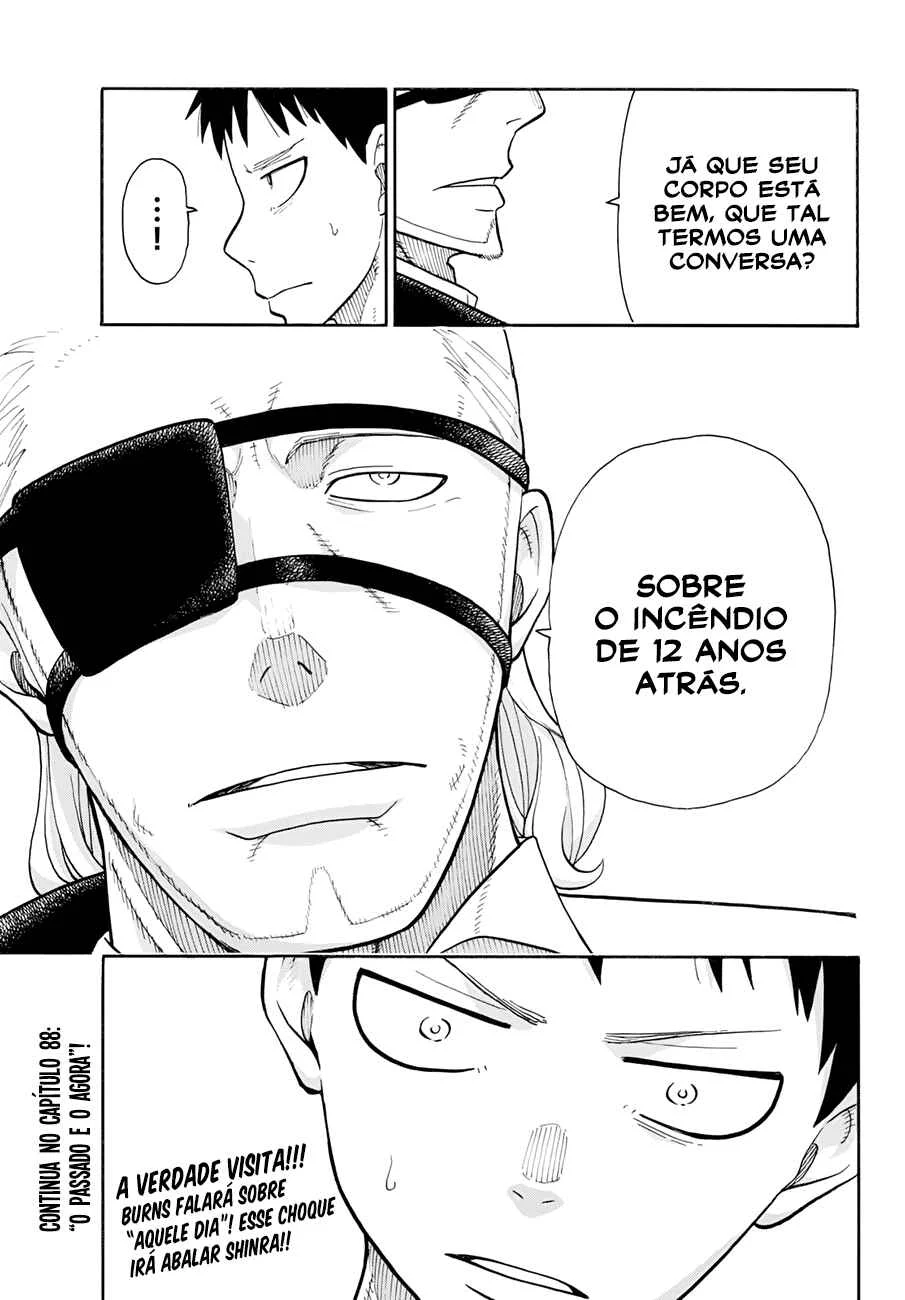 Fire Force Capítulo 2 – O Demônio, O Cavaleiro, E a Bruxa
