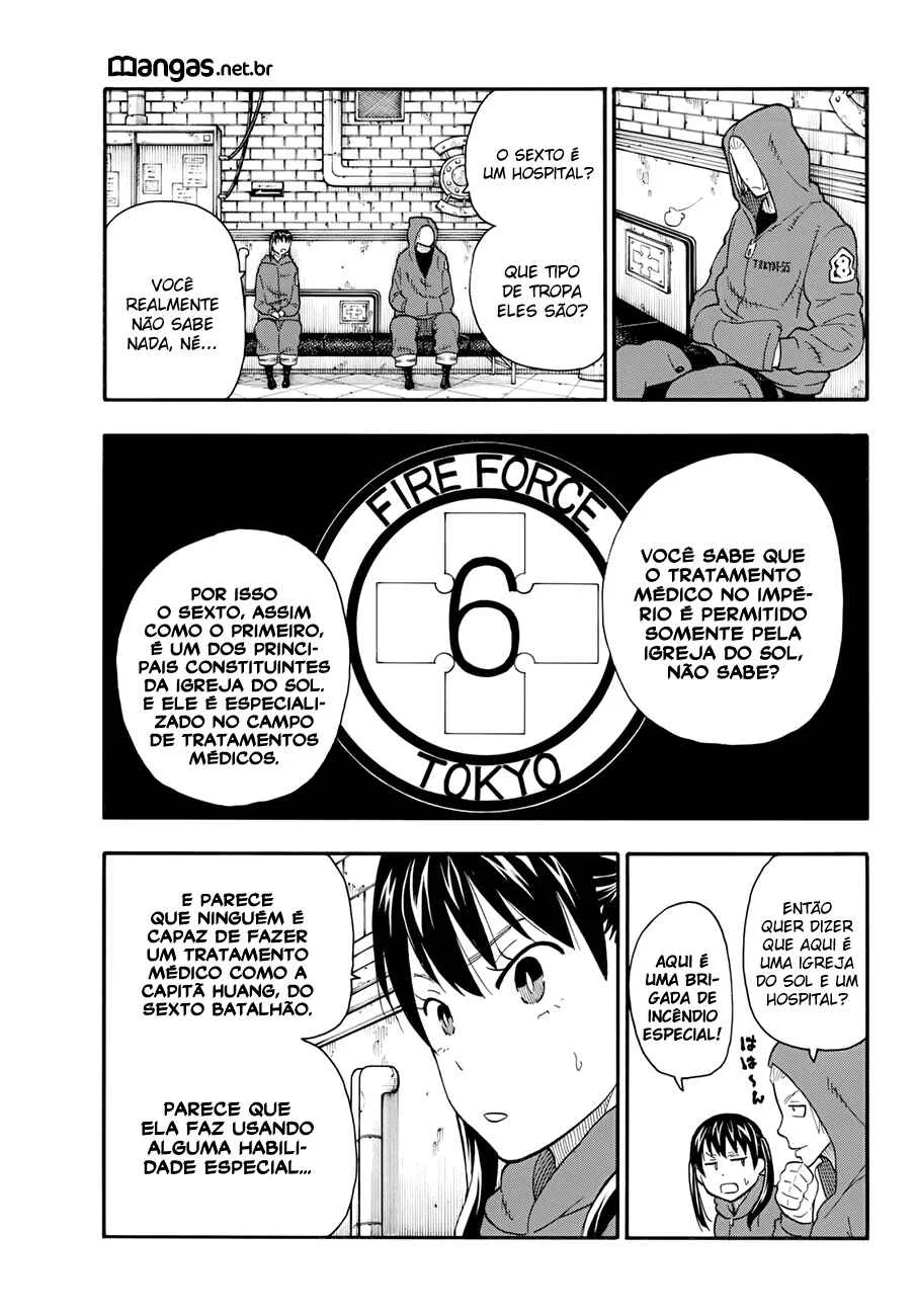 Fire Force Capítulo 2 – O Demônio, O Cavaleiro, E a Bruxa