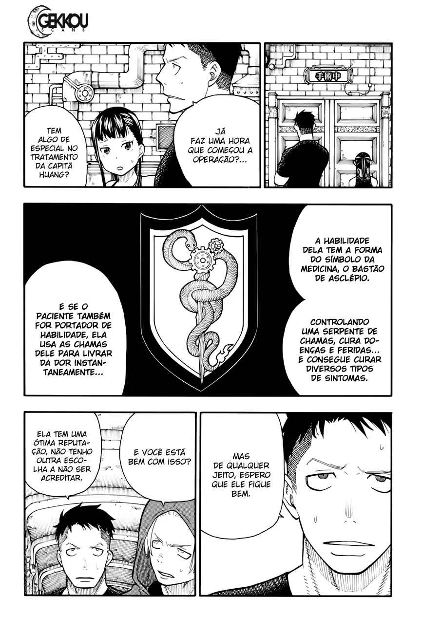 Fire Force Capítulo 2 – O Demônio, O Cavaleiro, E a Bruxa